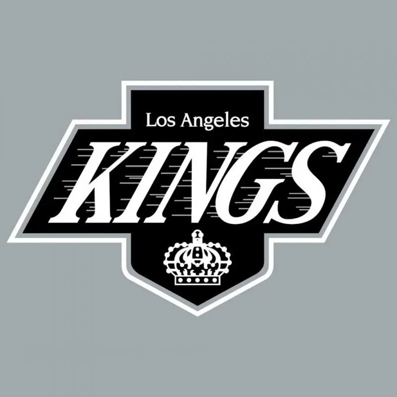Los Angeles Kings logo with crown