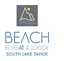 South Lake Tahoe mountain and wave logo